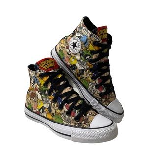 CONVERSE X LOONEY TUNES | The Converse Chuck Taylor All Stars High Top Unisex